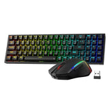 Combo Gamer Redragon BS136: Teclado Mecânico K628 e Mouse M693 Wireless