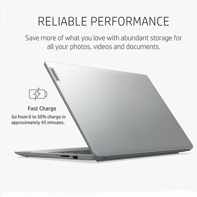 Lenovo Ideapad 1i 15.6" Business Laptop, Intel Celeron N4500, Up to 20GB RAM, 128GB eMMC+1TB PCIe SSD, WiFi 6, 1-Year Office 365