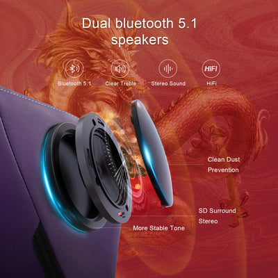 Cadeira Gamer GTPLAYER com Bluetooth, Descanso para Pés e Design Ergonômico
