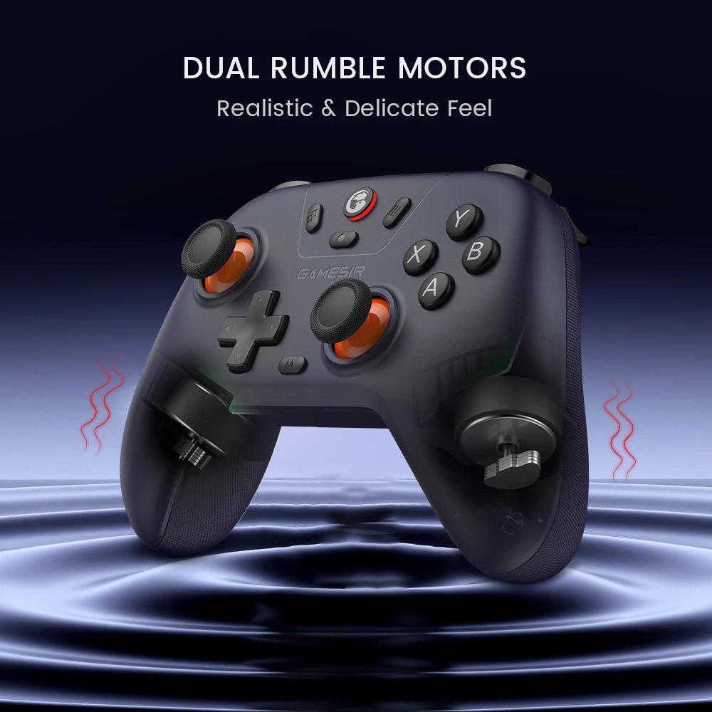 GameSir T4 Nova Lite Switch Controller Hall Effect Gamepad for Windows PC Steam