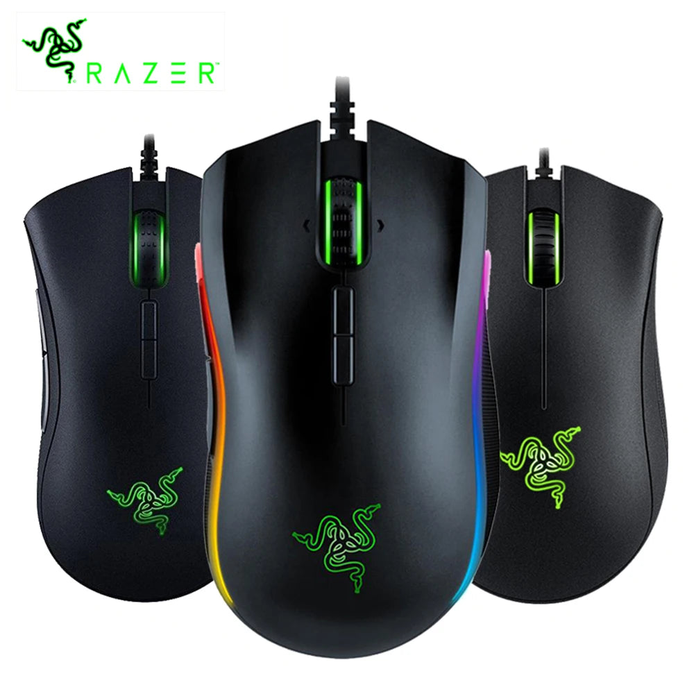 Mouse Gamer Razer - Linha DeathAdder, Mamba Elite, Basilisk V3 e Cobra