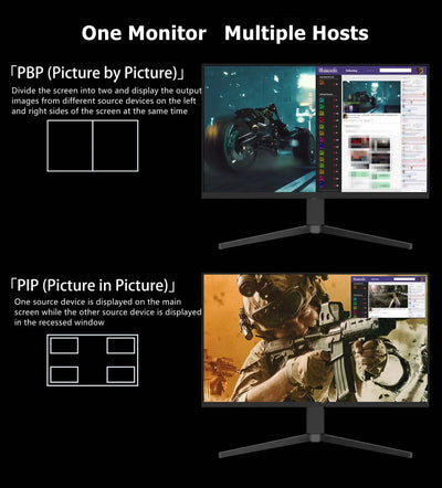 Monitor Gamer FYHXele 32" 4K 144Hz IPS com FreeSync e G-Sync
