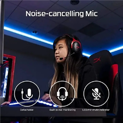 Headset Gamer HyperX Cloud II com Som Surround 7.1