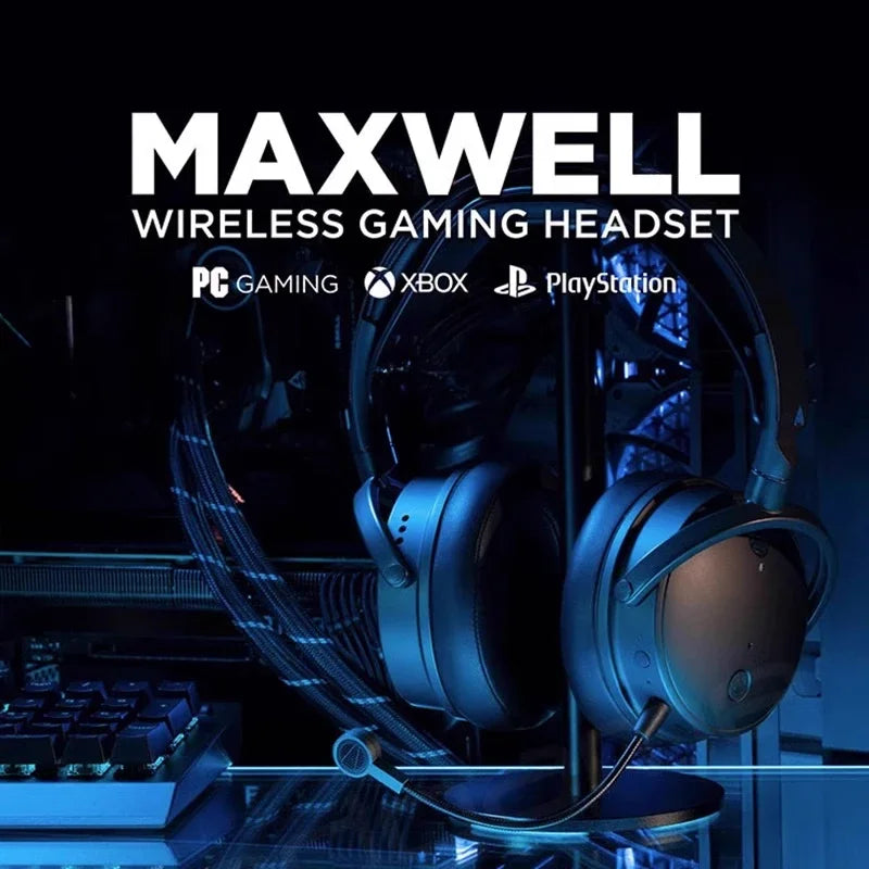 Headset Gamer Sem Fio Audeze Maxwell - Som de Alta Resolução