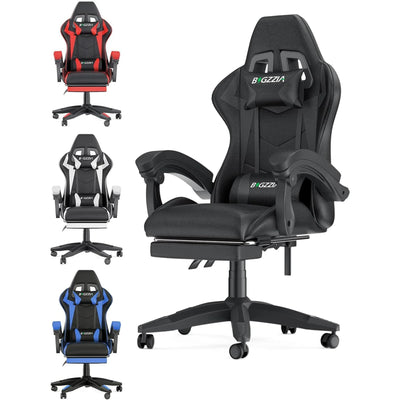 Cadeira Gamer Ergonômica com Apoio para os Pés