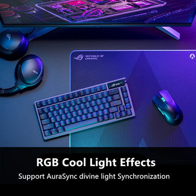 Teclado Mecânico ASUS ROG Azoth Wireless 75%