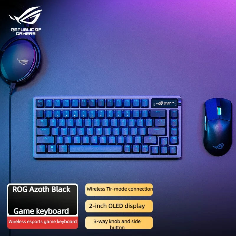 Teclado Mecânico ASUS ROG Azoth Wireless 75%