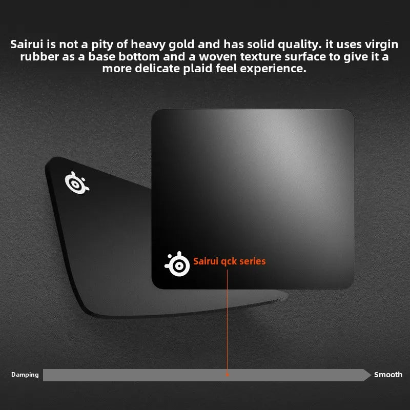 Mouse Pad de Tecido SteelSeries QcK Heavy L - Base Antiderrapante para Gaming