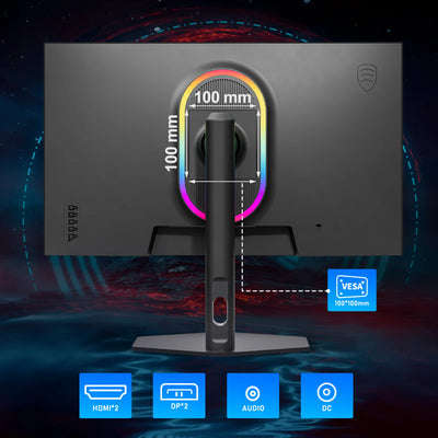 Monitor Gamer FYHXele 27" IPS 380Hz Full HD com FreeSync