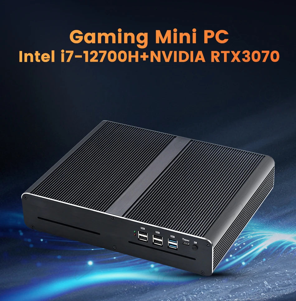 Mini PC Gamer i7-13700H / RTX 4060 / 64GB DDR5 / 2TB