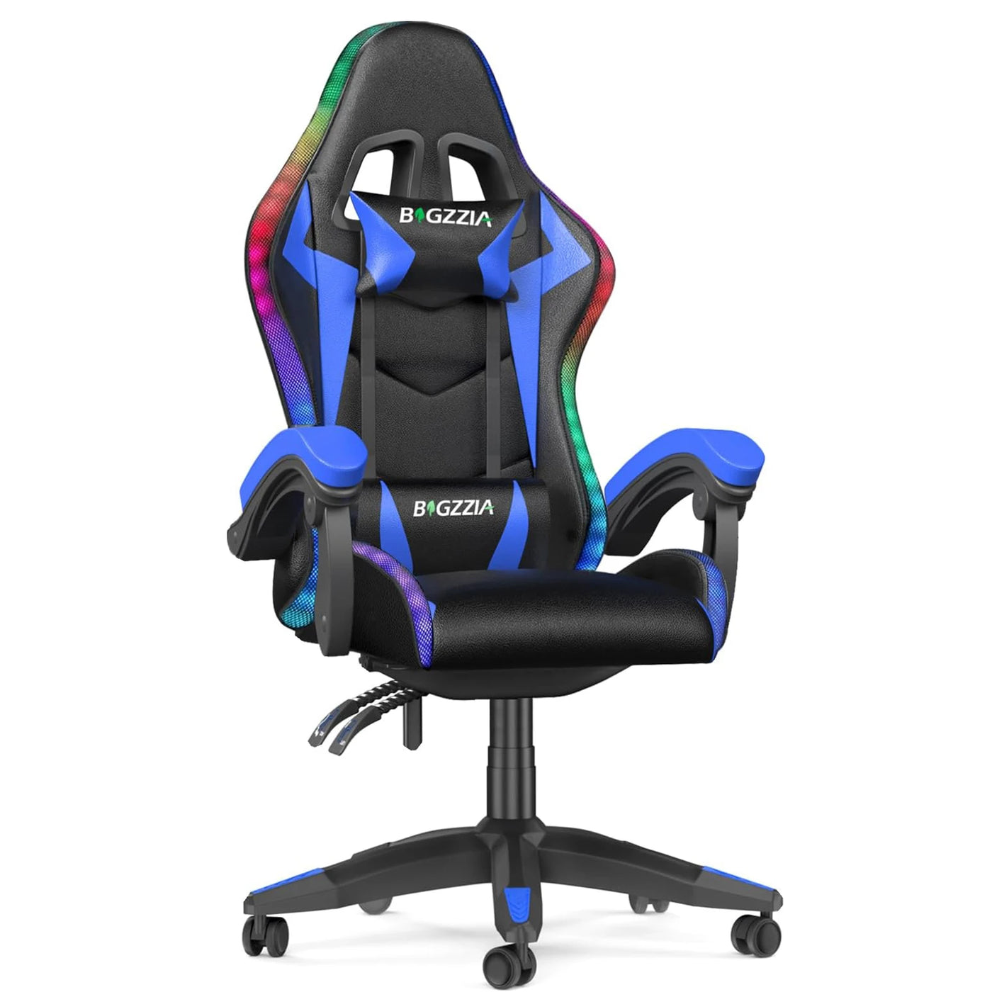Cadeira Gamer RGB com LEDs e Reclinação Ergonômica