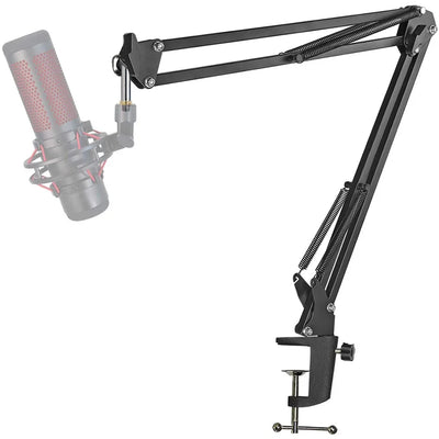 Suporte de Microfone HyperX QuadCast Profissional com Braço Articulado