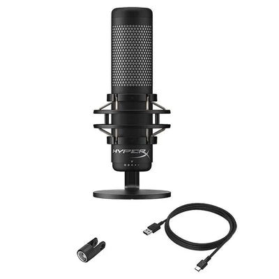 Microfone USB HyperX QuadCast S para Gaming e Streaming