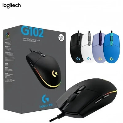 Mouse Gamer Logitech G102 Lightsync - 8000 DPI e RGB