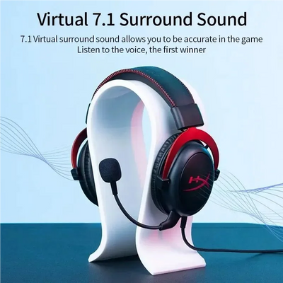Headset Gamer HyperX Cloud II com Som Surround 7.1