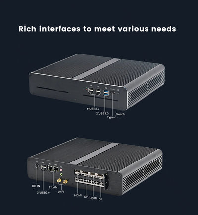 Mini PC Gamer i7-13700H / RTX 4060 / 64GB DDR5 / 2TB