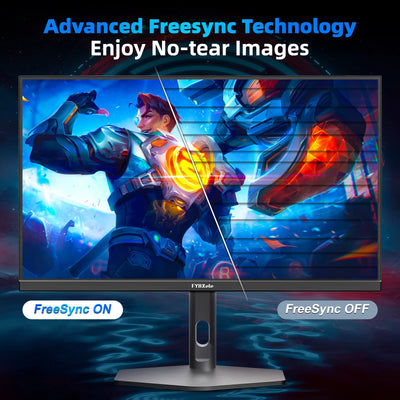Monitor Gamer FYHXele 27" IPS 380Hz Full HD com FreeSync