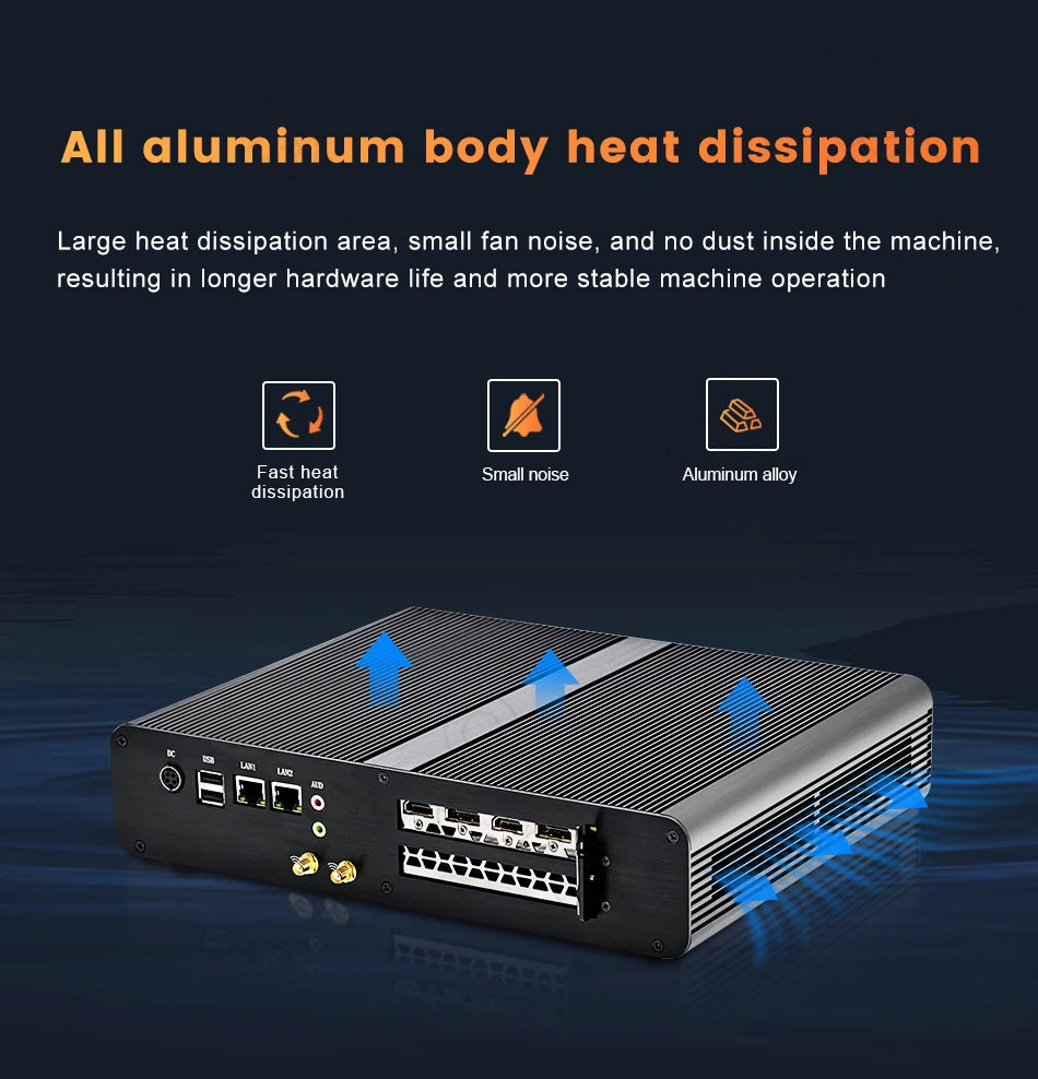 Mini PC Gamer i7-13700H / RTX 4060 / 64GB DDR5 / 2TB