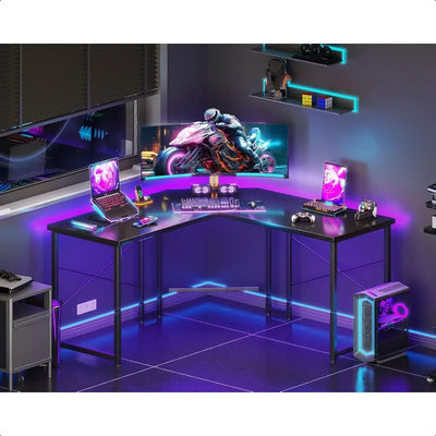 Mesa Gamer em L para Escritório e Home Office