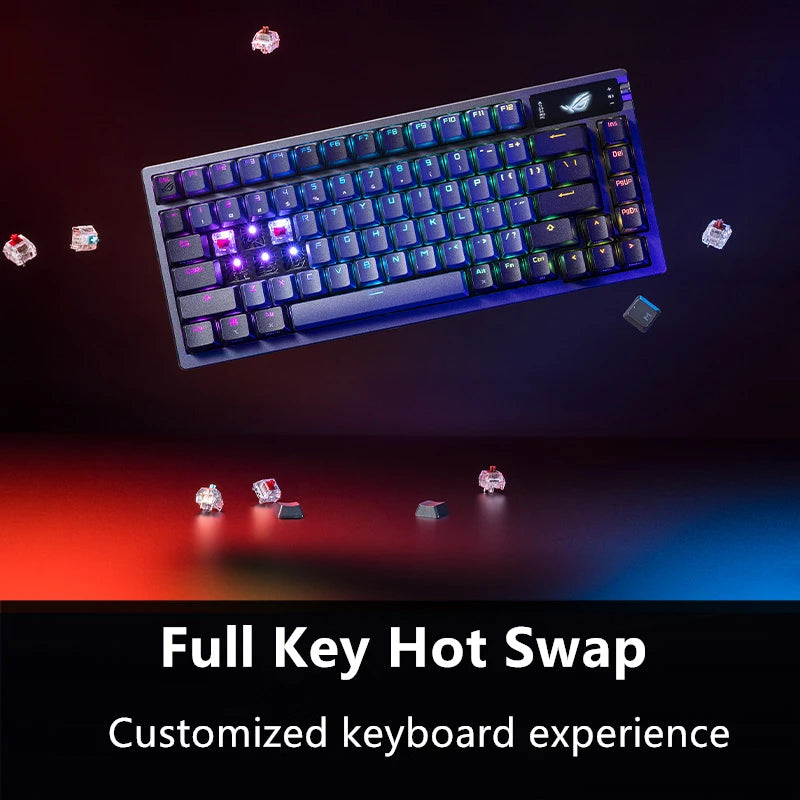 Teclado Mecânico ASUS ROG Azoth Wireless 75%